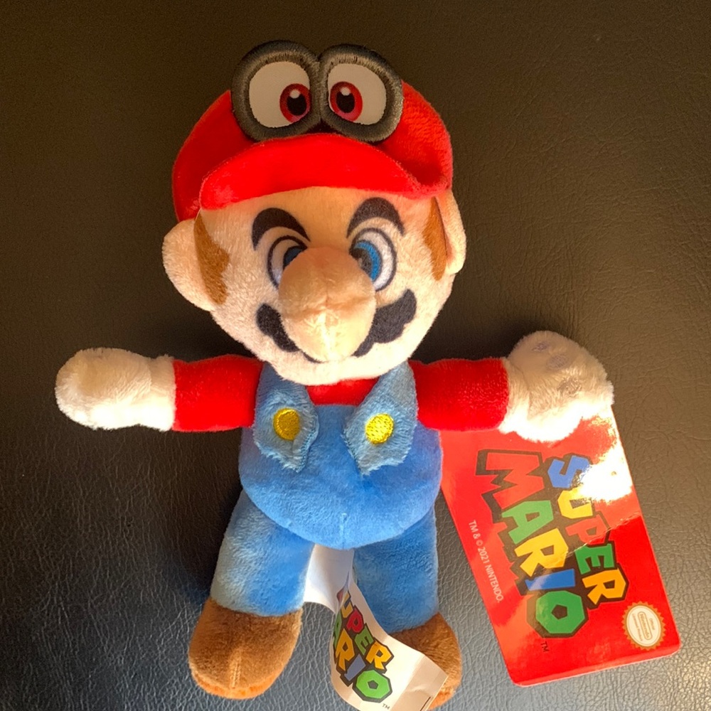 Super Mario Bros Mario Plush 7”